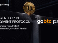 GoMining Launches GoBTC Pay to Bring Native Instant Payments to Bitcoin
