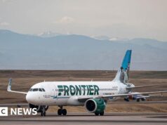 Person killed after being hit by plane on runway at Denver airport