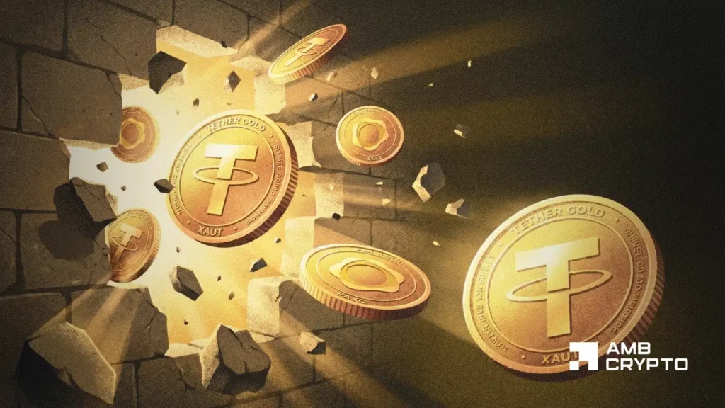 $90B tokenized gold volume in Q1 signals risk to Bitcoin’s Q2 rally – Here’s why!