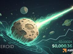 ASTEROID surges 19%, volume jumps 72% – Will price break above $0.00036? ASTEROID surges 19%, volume jumps 72% - Will price break above $0.00036?