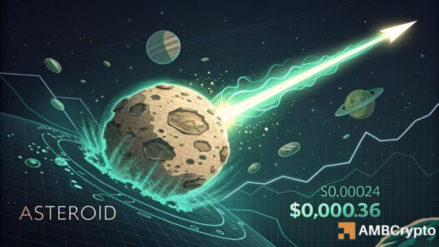 ASTEROID surges 19%, volume jumps 72% - Will price break above $0.00036?