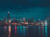 Bally’s Chicago casino reaches full height as $1.7B riverfront project nears completion A picture of the Chicago skyline at night.