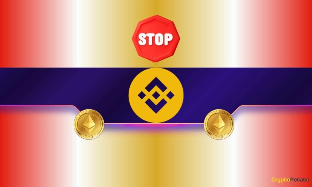 Binance Will Temporarily Suspend ETH Deposits and Withdrawals: Details Inside