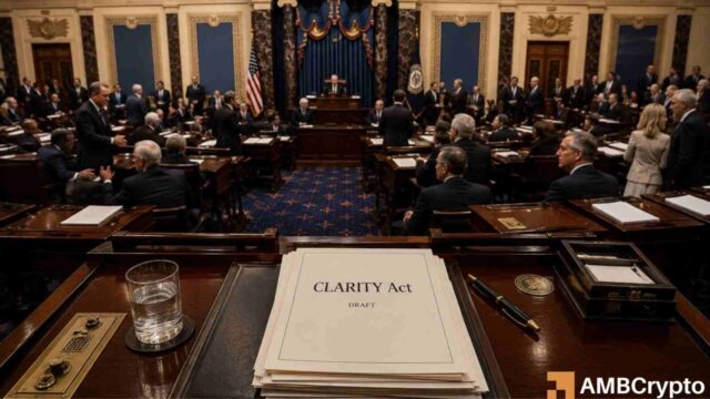 Coinbase reacts to CLARITY Act advancing in Senate - 'More work left'