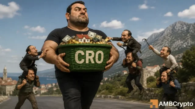 CRO rally splits market sentiment: perpetual traders stay bullish while spot selling intensifies