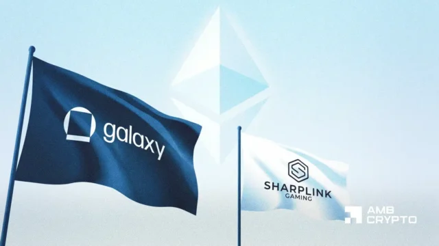 Galaxy, Sharplink bet $125 mln on Ethereum as on-chain yield demand grows