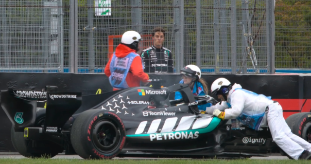 George Russell ‘lost for words’ after Canadian Grand Prix