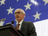 Gov. Evers bars Wisconsin employees from exploiting insider information through prediction markets Wisconsin Governor Evers speaking at podium with American flag backdrop addressing tribal mobile sports betting legislation. Gov. Evers bars Wisconsin employees from exploiting insider information through prediction markets