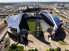 How to experience Seattle during the 2026 World Cup An aerial view shows Seattle Stadium, temporarily renamed from Lumen Field, ahead of the FIFA World Cup 2026 in Seattle, Washington on May 27, 2026. The stadium will host six matches during the 2026 FIFA World Cup. (Photo by David RYDER / AFP via Getty Images)