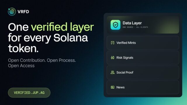 Jupiter Launches VRFD on Solana to Help Broaden Trust Infrastructure