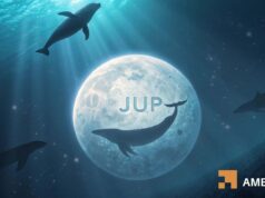 Jupiter whales buy 10.32 mln tokens – Can JUP bulls reclaim $0.265 next? Jupiter whales buy 10.32 mln tokens - Can JUP bulls reclaim $0.265 next?