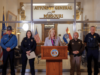 Missouri gambling raids seize machines cash and trigger dozens of charges Missouri Attorney General Catherine Hanaway speaks during a press conference with state and local law enforcement officials announcing illegal gambling machine raids and criminal charges across Missouri counties.