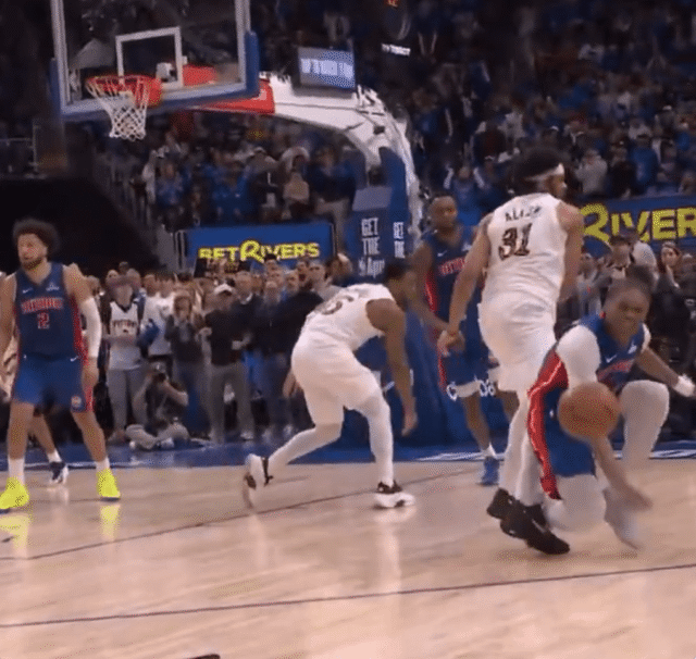 NBA refs made the right no-call by swallowing whistle at end of Pistons-Cavs Game 5