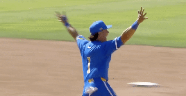 NCAA baseball tournament: UCLA avoids history and stuns Virginia Tech in a comeback