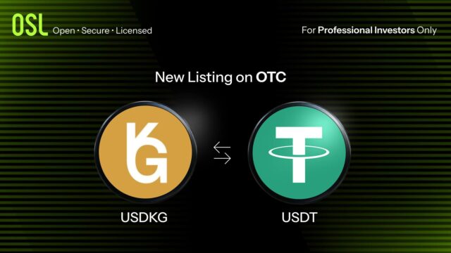 OSL Strengthens Asia’s Digital Asset Ecosystem with Listing of State-Supervised OSL Strengthens Asia’s Digital Asset Ecosystem with Listing of State-Supervised Gold-Backed Stablecoin USDKG
