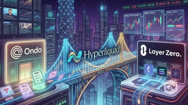 Ondo Bridges Tokenized Stocks to Hyperliquid via LayerZero