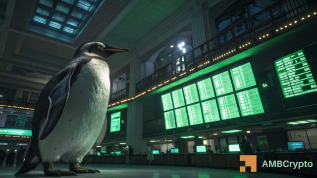 PENGU whale with 100% win rate accumulates $450K: Is a breakout near?