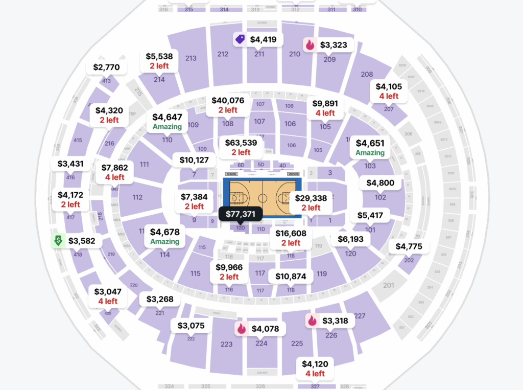 Potential Knicks NBA Finals tickets are selling for more than $100,000