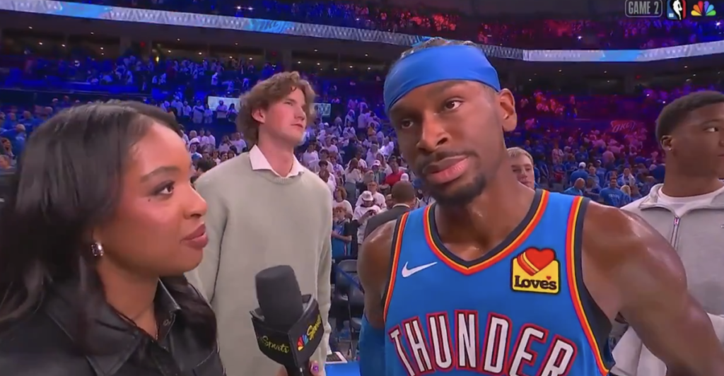 SGA’s awkward Wemby answer about Isaiah Hartenstein’s defense confused everyone