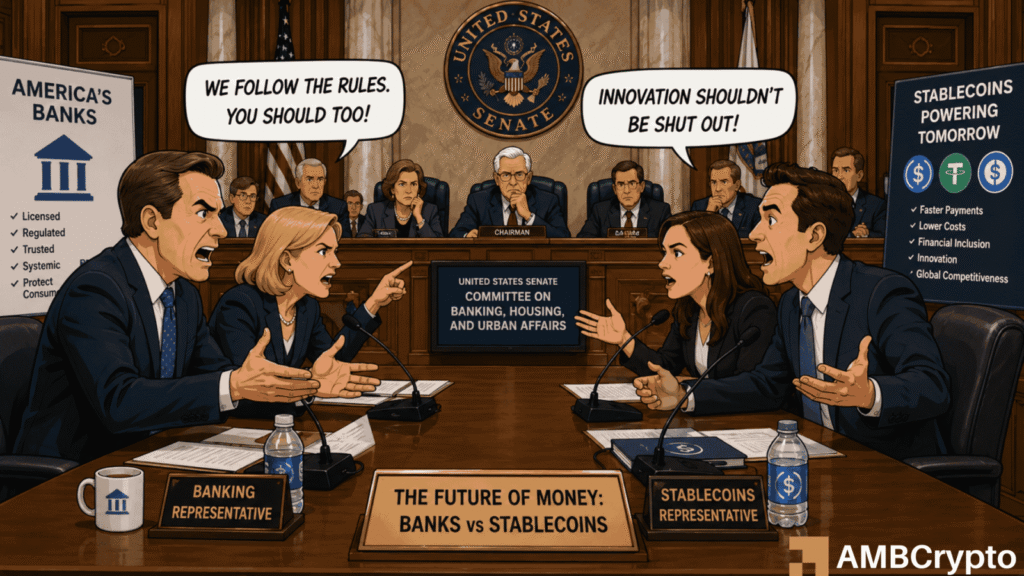 Senator accuses 'banking cartel' of trying to kill stablecoin legislation