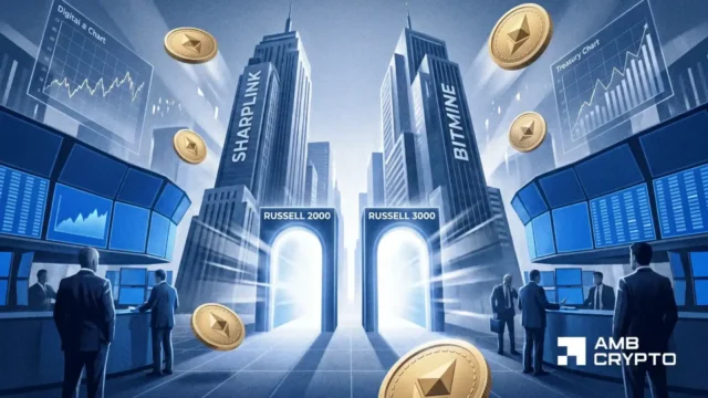 Sharplink eyes Russell Index spot amid growing $1.8B Ethereum treasury SharpLink Wins Russell Index
