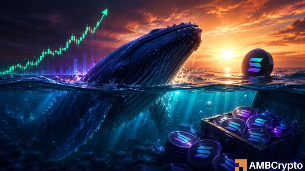 Solana Whale Takes a $7.5M Bet on 78,000 SOL: Is $100 Within Sight?