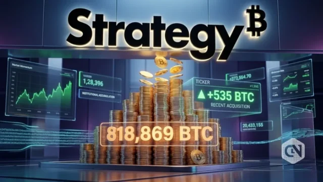 Strategy Expands BTC Stack to 818,869 With 535 Bitcoin Buy Strategy Expands BTC Stack to 818,869 With 535 Bitcoin Buy