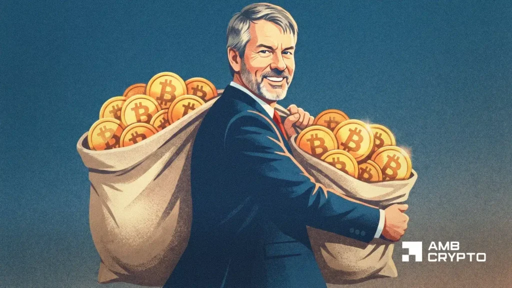 Michael Saylor's Strategy adds 535 BTC - Total BTC holdings reach 818,869 BTC