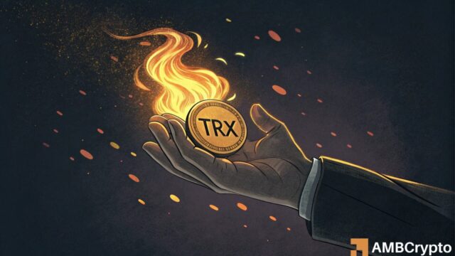 Is smart money accumulating TRX?