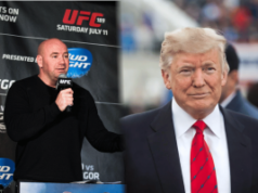 UFC CEO Dana White presses Trump again over controversial federal gambling tax limits Dana White and Donald Trump pictured alongside UFC branding amid debate over gambling tax deduction limits in the One Big Beautiful Bill Act.