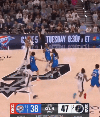 Victor Wembanyama’s halfcourt swish vs. Thunder is more proof he’s an actual alien Victor Wembanyama’s halfcourt swish vs. Thunder is more proof he’s an actual alien