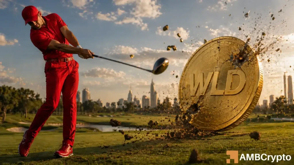 Worldcoin drops 10% as short sellers dominate - What happens next?