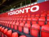 Your guide to Canada during the 2026 World Cup Seats at Toronto Stadium (temporarily renamed from BMO Field for the 2026 FIFA World Cup) are prepared for the 2026 FIFA World Cup, in Toronto, Canada, on May 19, 2026. (Photo by Cole BURSTON / AFP via Getty Images)
