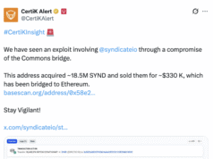 a16z-backed Syndicate Labs winds down: ‘The rollup market has shrunk’ Syndicate Labs bridge attack