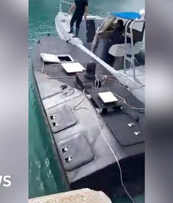 Greece conducts controlled blast of mystery naval drone explosives