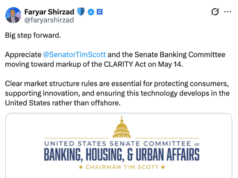 CLARITY Act sees ‘big step forward’ as markup set for May 14