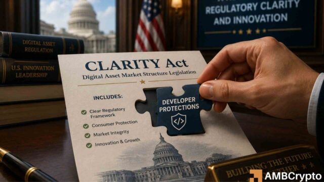'CLARITY Act will improve' - Lawmakers adopt developer protections into crypto bill'CLARITY Act will improve' - Lawmakers adopt developer protections into crypto bill