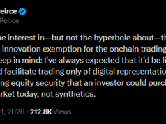 ‘Not for synthetics’ – SEC to limit innovation exemption scope for tokenized stocks SEC tokenized stocks