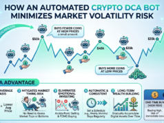 How an Automated Crypto DCA Bot Minimizes Market Volatility Risk