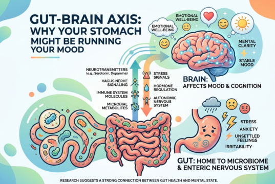 Gut-Brain Axis: Why Your Stomach Might Be Running Your Mood