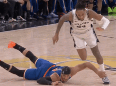 Josh Hart’s ‘hostile act’ earned Knicks a flagrant foul in NBA Finals Game 2 vs. Spurs Josh Hart’s ‘hostile act’ earned Knicks a flagrant foul in NBA Finals Game 2 vs. Spurs